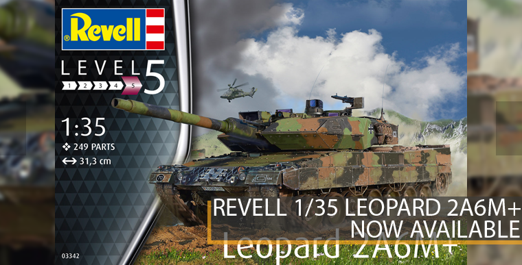 Revell 03342 Leopard 2A6M+ - 1/35