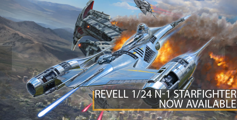 Revell 06787 N-1 Starfighter - Star Wars - The Mandalorian - 1/2