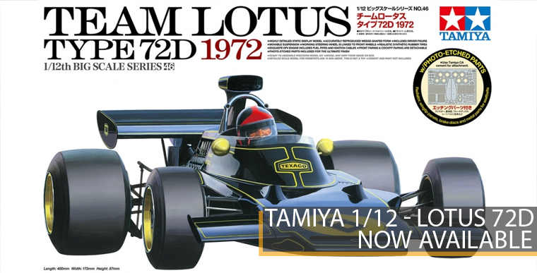 Tamiya 12046 - Team Lotus Type 72D - 1/12