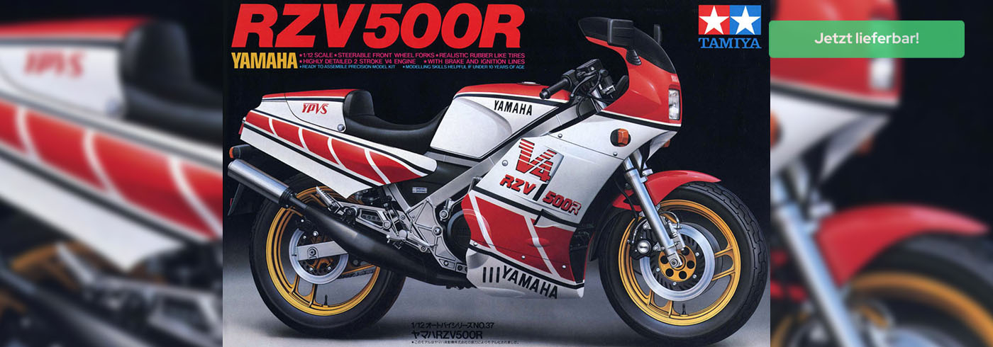 Tamiya 14037 Yamaha RZV500R - 1:12