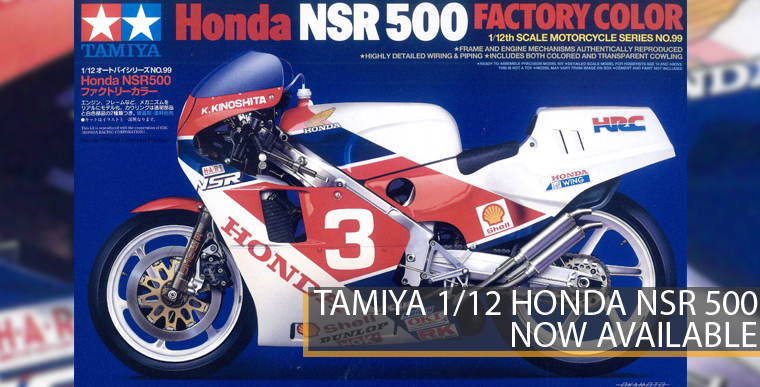 Tamiya 14099 - Honda NSR 500 - Factory Color - 1/12
