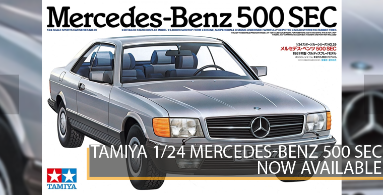 Tamiya 24029 - Mercedes-Benz 500 SEC - 1/24