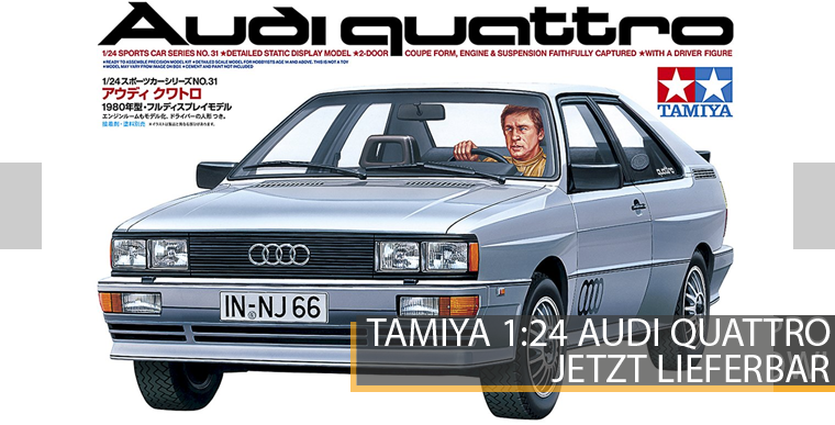 Tamiya Audi Quattro 24031 - 1:24