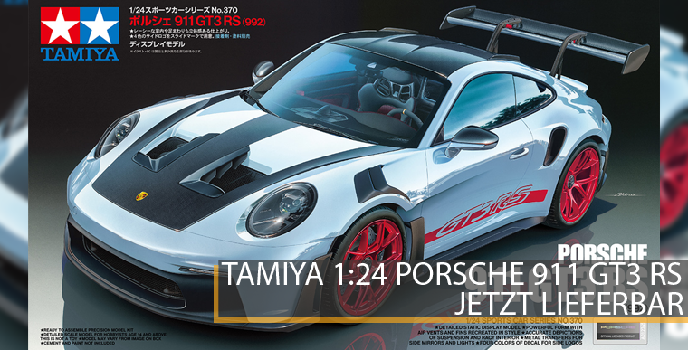 Tamiya 24370 - Porsche 911 GT3 RS (992) - 1:24