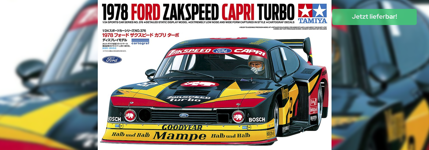 Ford Zakspeed Capri Turbo - Mampe - DRM 1978 - 1:24