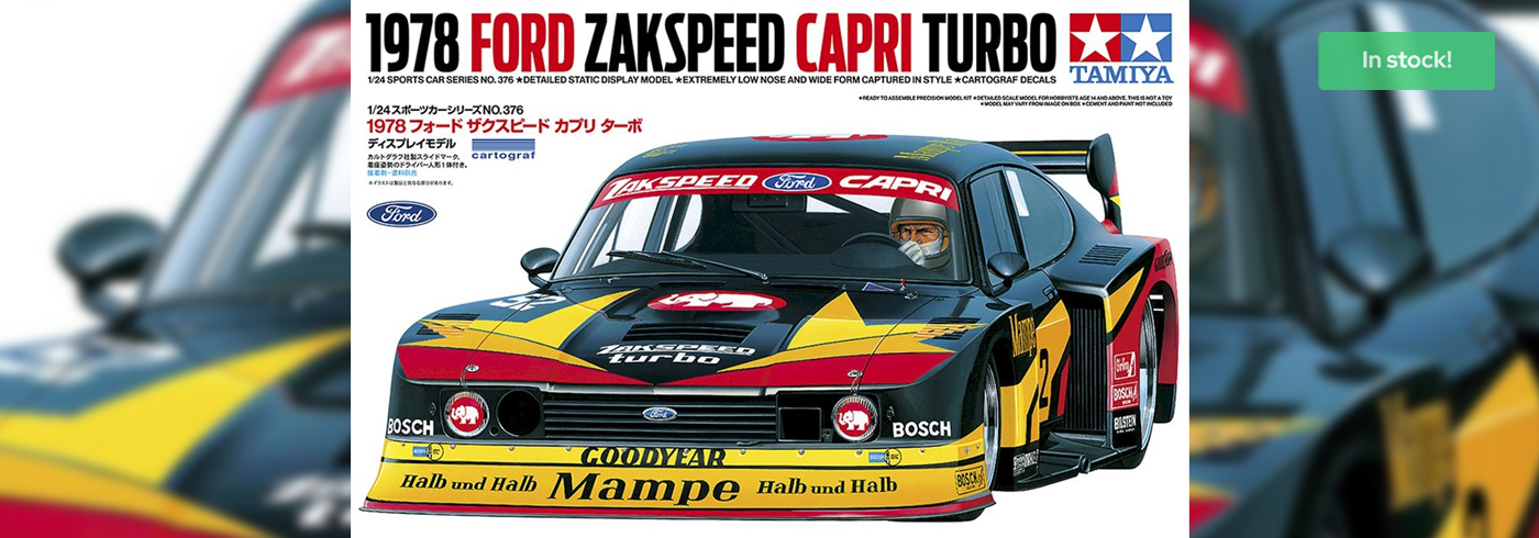 Ford Zakspeed Capri Turbo - Mampe - DRM 1978 - 1/24