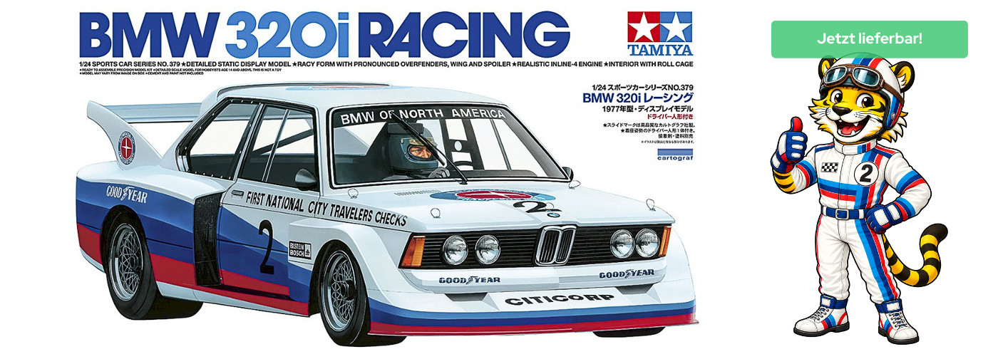Tamiya 24379 BMW 320i Racing - 1:24
