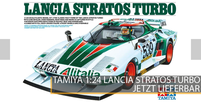Tamiya 25210 - Lancia Stratos Turbo - 1:24