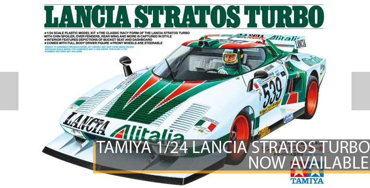 Tamiya 25210 - Lancia Stratos Turbo - 1/24