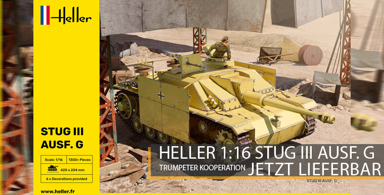 Heller / Trumpeter 30320 - StuG III Ausf. G - 1:16