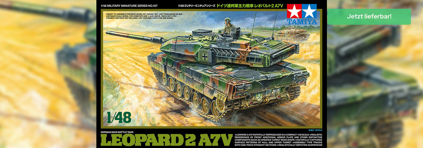 Tamiya 32607 - Leopard 2A7V - 1:48