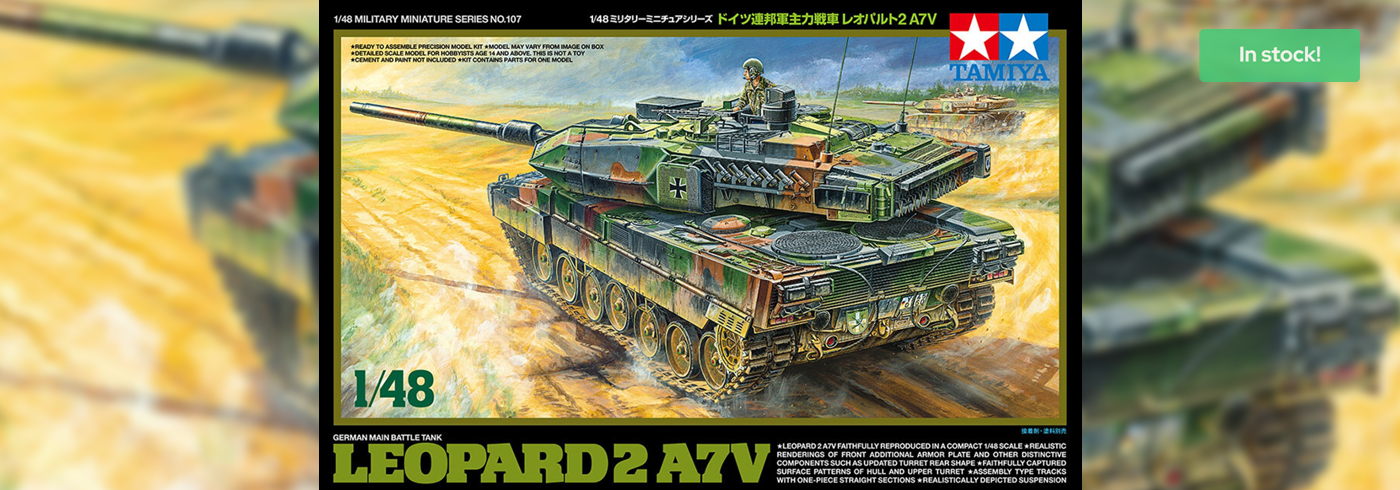 Tamiya 32607 - Leopard 2A7V - 1/48