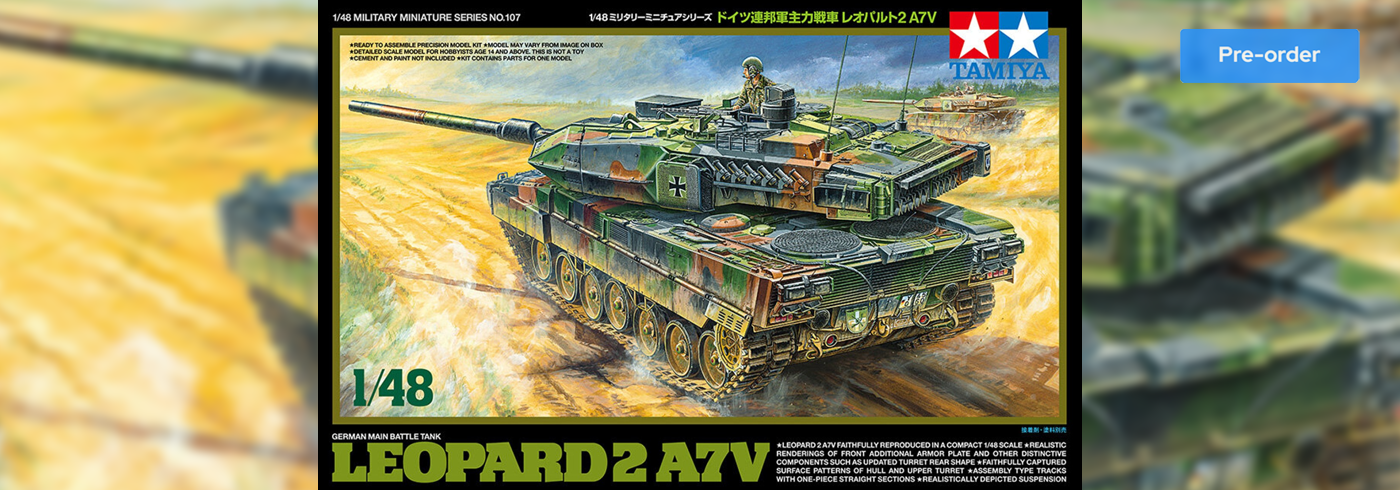 Tamiya 32607 - Leopard 2A7V - 1/48