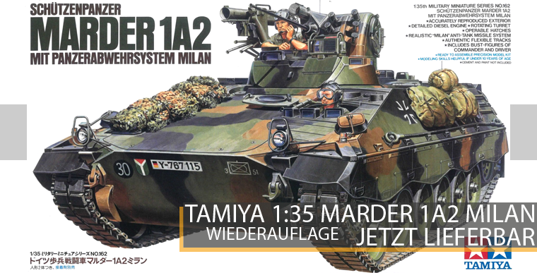 Tamiya 35162 - Marder 1A2 mit Milan - 1:35