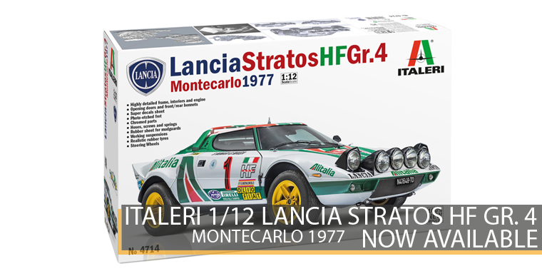 Italeri 4714 Lancia Stratos HF Gr. 4 - 1/12