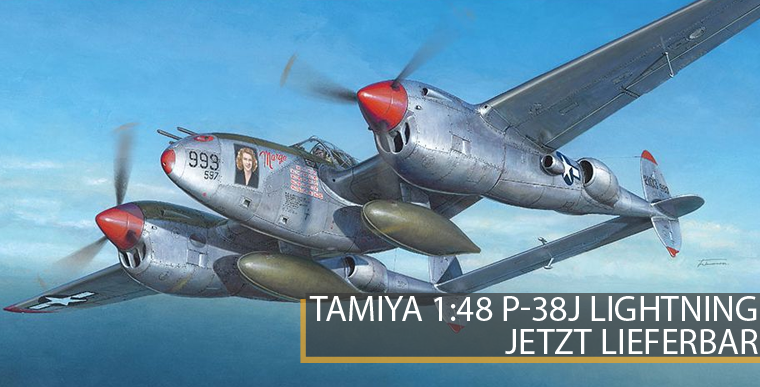 Tamiya 61123 - P-38J Lightning - 1:48