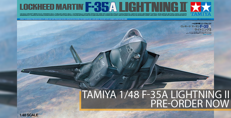 Tamiya 61124 - F-35A - Lightning II - 1/48