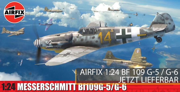 Airfix A17003 - Messerschmitt Bf 109 G-5 / G-6 1:24