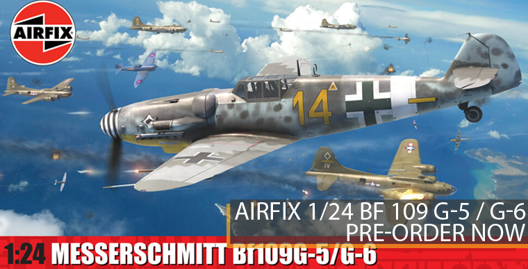 Airfix A17003 - Messerschmitt Bf 109 G-5 / G-6 1/24 Airfix A17003 - Messerschmitt Bf 109 G-5 / G-6 1/24