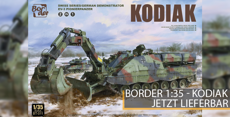 Border Model BT-011 - AEV 3 Kodiak 2in1 - 1:35