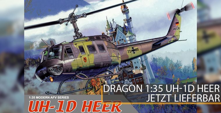 Dragon 3542 Bell UH-1D Heer / Bundeswehr - 1:35