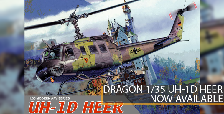 Dragon 3542 Bell UH-1D Heer / Bundeswehr - 1/35