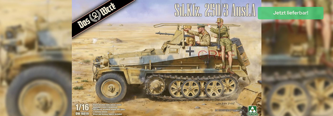 Das Werk 16019 - Sd.Kfz. 250/3 - 1:16
