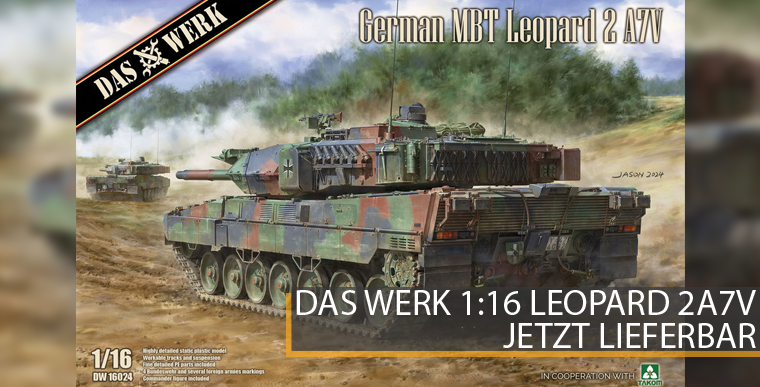 Das Werk 16024 - Leopard 2A7V - 1:16