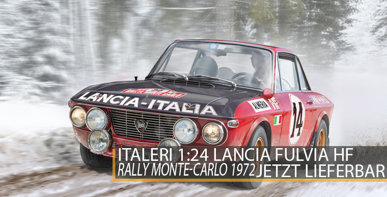 Italeri 3670 - Lancia Fulvia HF Rally Monte Carlo 1972 - 1:24 Italeri 3670 - Lancia Fulvia HF Rally Monte Carlo 1972 - 1:24