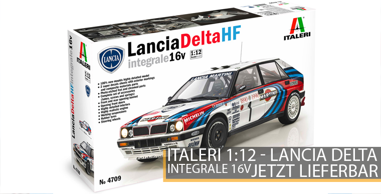 Italeri 4709 Lancia Delta HF integrale 16V - 1:12