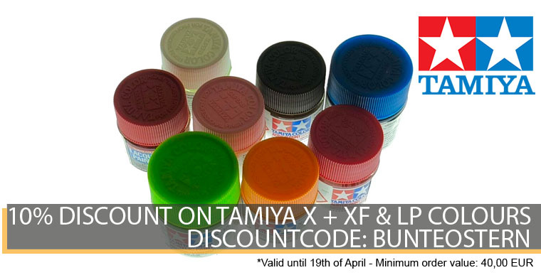 Discount on Tamiya Colours!