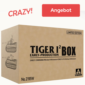 Takom 2195W Tiger I Box früh - 1:35