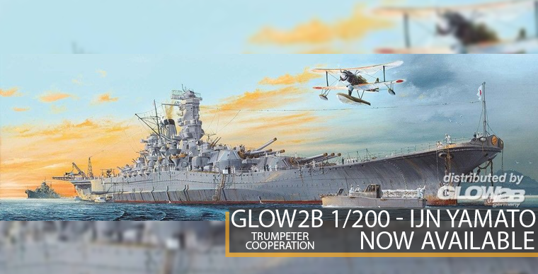 Glow2B 5058052000 Trumpeter / IJN Yamato - Japanese Battleship -