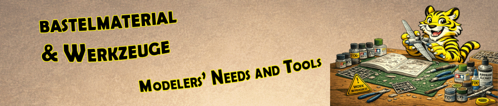 Bastelmaterial u. Werkzeuge
