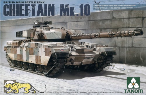 British Main Battle Tank Chieftain Mk. 10 - 1:35