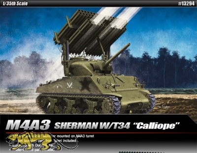 M4A3 Sherman mit T34 