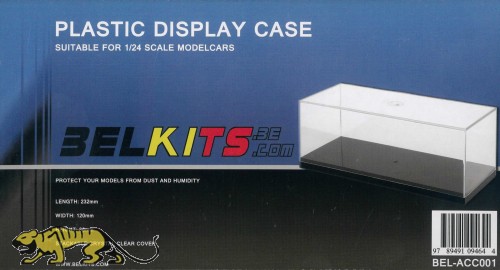 Display case for 1/24 scale model cars