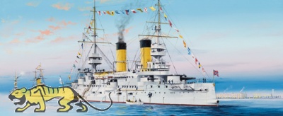 Russian Navy Battleship Tsesarevich - 1904 - 1/350