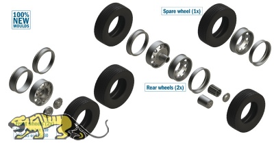 European tractors tyres and rims - 1/24