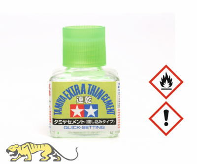 Tamiya Poly / Plastic Cement - EXTRA thin - Quick Setting - 40ml