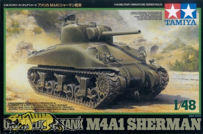 U.S. Medium Tank M4A1 Sherman - 1/48