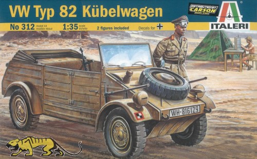 VW Typ 82 Kübelwagen - 1/35