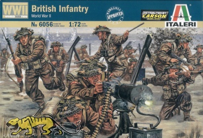 British Infantry - World War II - 1/72