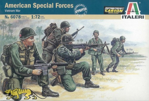 American Special Forces - Vietnam War - 1/72