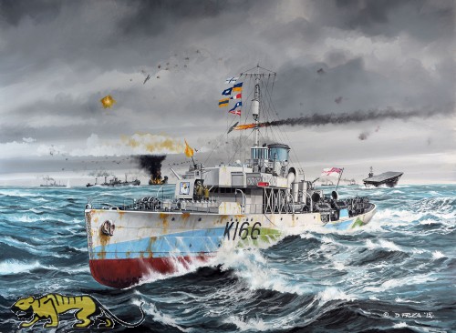 HMCS Snowberry - Flower Class Corvette - 1/144