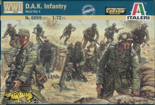 D.A.K. Infantry - 1/72