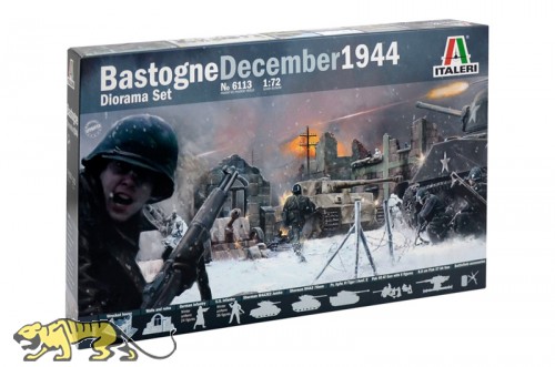 Bastogne Dezember 1944 Diorama Set - 1:72