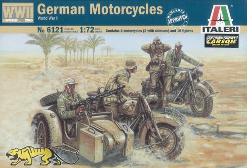 Deutsche Motorräder 2. Weltkrieg - 1:72