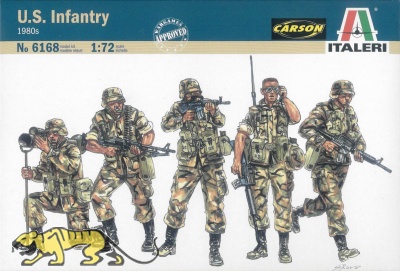 U.S. Infanterie 1980er Jahre - 1:72