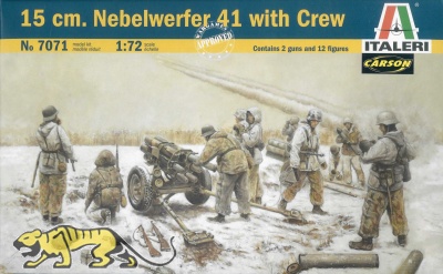 15cm Nebelwerfer 41 mit Soldaten